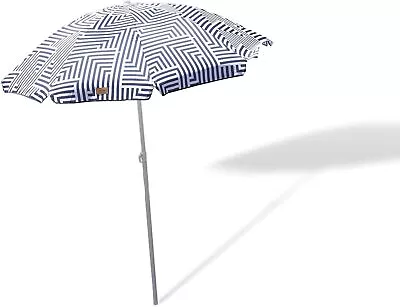 Outdoor Garden Beach Umbrella 1.8m Sun Shade W/Carry Bag Tilt Pool Sun Protect • $69.97