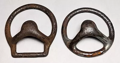 2 Vintage Metal Horse Tack Ring Buckles • $9.95