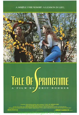 A Tale Of Springtime Movie Poster Original Eric Rohmer • $30