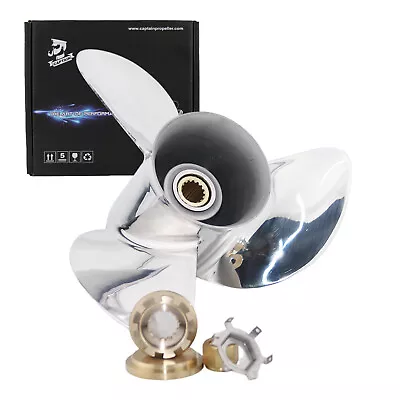 For Mercury Laser II Boat Propeller 48-16550-25 | Right Hand 14 1/4 X 25  Pitch • $493.50