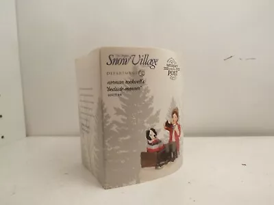 Dept 56 Snow Village Norman Rockwell's Bedside Manner 6003144 -Free Shipping • $23.95