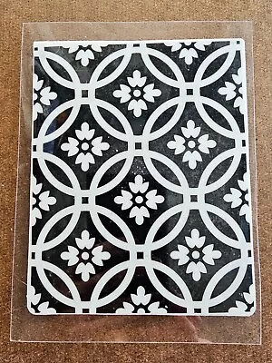 Unknown Brand - Flower Rings Background - Rubber Cling Stamp Never Used • $9.95