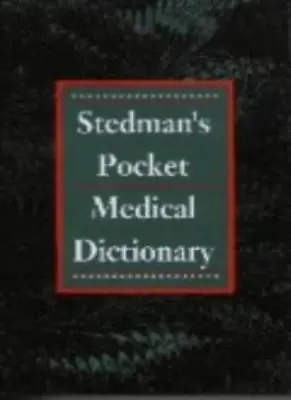 Stedman's Pocket Medical Dictionary-Stedman's • £3.27