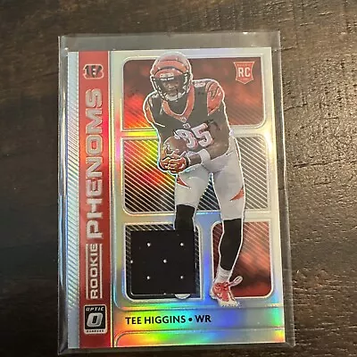 2020 Donruss Optic Football Tee Higgins Rookie Phenoms Patch RP10 Bengals RC  • $0.99