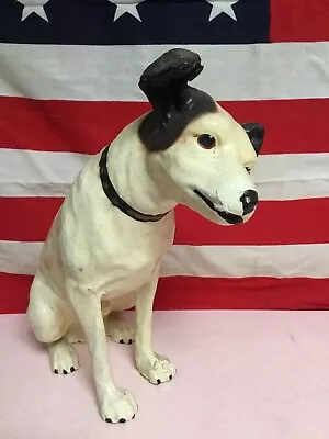 Ultra Rare 1920s 30s Paper Mache RCA Victor Nipper Dog 14 Inch Old King Cole. • $850