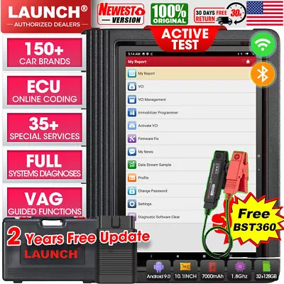 $742 • Buy LAUNCH X431 V+ 4.0 PRO Bidirectional Car Diagnostic Scanner Tool KEY Coding TPMS