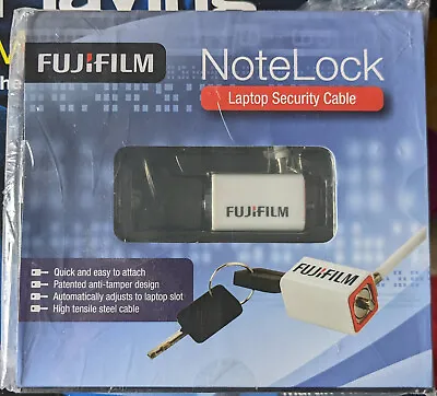 Fujifilm Notelock -laptop Security Cable • £4.89