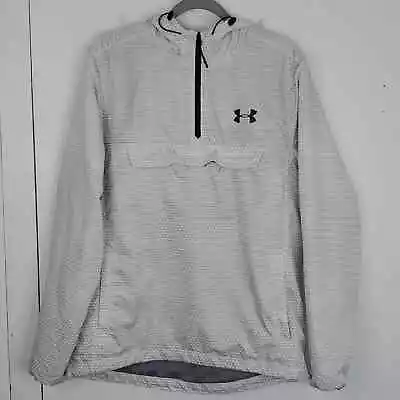 Under Armour Sportstyle Anorak Jacket Quarter Zip Windbreaker Loose Men M Hoodie • $25