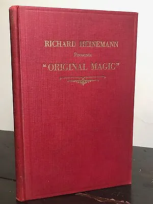 SIGNED - ORIGINAL MAGIC RICHARD HEINEMANN 1st Ltd. Ed Of 1000 Copies 1945 • £144.77