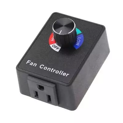 120V 3A Fan Speed Controller Motor Rheostat For Hydroponics • $12.38