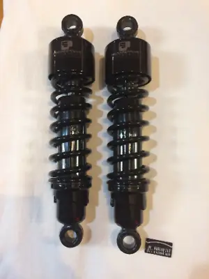 Progressive 412 Black 12.5  Heavy Duty Rear Shocks Fits 2006-2022 Harley Touring • $310.45