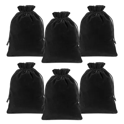 WHOLESALE Velvet Favor Bags Jewelry Display Drawstring Pouches Packing Gift Wrap • $18.97