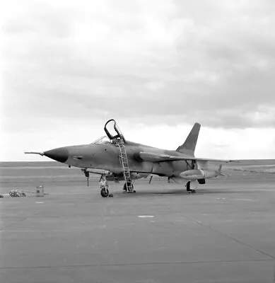 36th TFW F-105D 60-5376 At Bitburg Aug 1965 - Original Large B&W Neg • $3.69