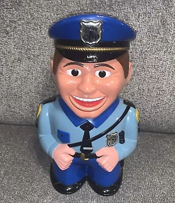 The Original Cookie Cop Police Officer Talking Cookie Jar Vintage 2001 READ • $17.95