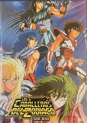 Los Caballeros Del Zodiaco Saint Seiya DVD 5 CAPITULOS Español Latino • $12.99