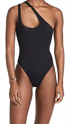 L*Space Women Phoebe One Piece Classic Black Size 6 1155 • $56.25