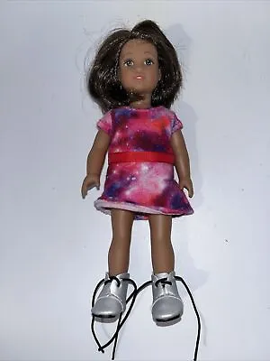 RETIRED AMERICAN GIRL Mini Doll Luciana Vega 2018 Girl Of The Year 6.5  Tall Toy • $8.99