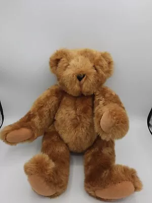 Vermont Teddy Bear Company Authentic Plush Teddy Bear Brown Handmade USA • $24.47