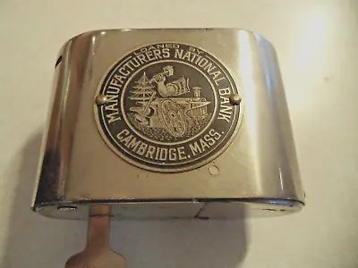 Bankers Service Corp. Manufacturers Nat. Bank Of Cambridge Mass. # 648 With Key • $35