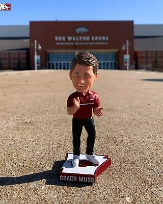 Arkansas Razorbacks Basketball Coach Eric Musselman Bobblehead • $99.99