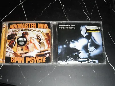 Mixmaster Mike 2 CD Lot Eye Of The Cyclops / Spin Psycle BRAND NEW • $9.99