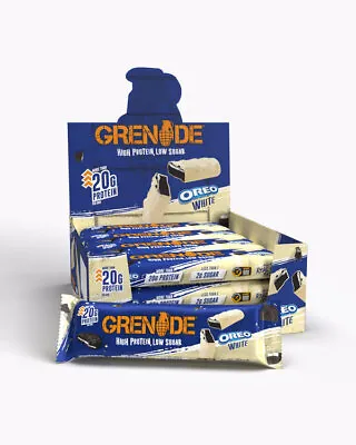 Grenade Carb Killa Bars 12x60g High Protein Low Carbs Bar All New White Oreo Bar • £30.99