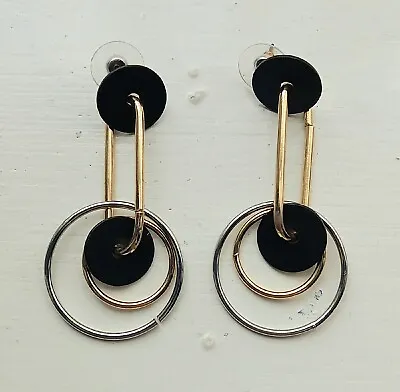 £1.49 • Buy Retro Drop Earrings - 1960s Style