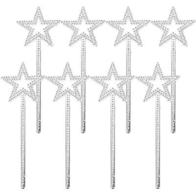  12 Pcs Child Metallic Star Princess Wands Wedding Fairy Sticks • $10.38