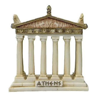 Parthenon Acropolis Ancient Greek Temple Doric Order Columns Statue Small • $43.90