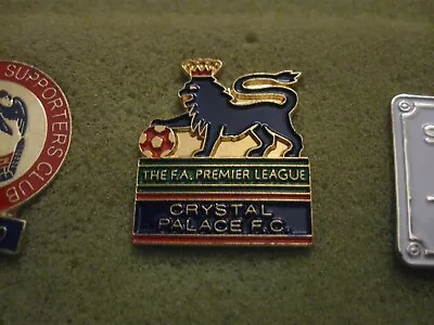 £5 • Buy Rare Old Crystal Palace Football Club Premier League Metal Press Pin Badge