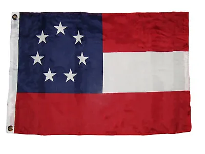 2x3 Historical Stars And Bars 7 Star 1st National Flag 2'x3' Banner Grommets • $10.88