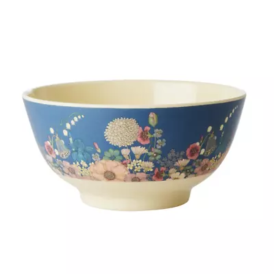 RICE Melamine Bowl In Flower Collage Print • £8.50