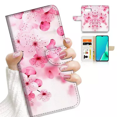$12.99 • Buy ( For Samsung S8 Plus / S8+ ) Flip Case Cover PB23779 Cherry Bloom Flower