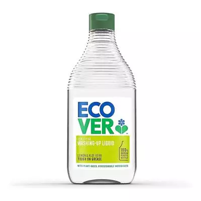 💚 Ecover Natural Lemon And Aloe Vera Washing Up Liquid 950ml • £4.64