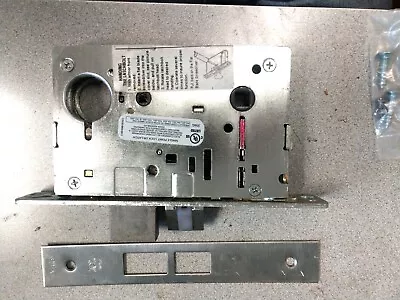 Yale Security 8822 Fl Mortise Lock Body Dormitory Us26d  Field Reversible Refurb • $129.99