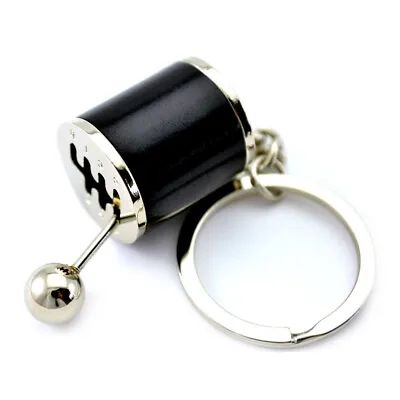 Car Key Ring Keychain Gear Shift 6-Speed Manual Transmission Turbo Keyring Gift • $5.59