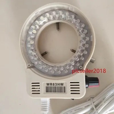 Adjustable White LED Ring Light Illuminator WR63HW For Meiji EMZ Microscope • $19.58