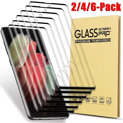 For Samsung Galaxy S21/S22/S23+/S24 Ultra S20 5G Tempered Glass Screen Protector • $9.99