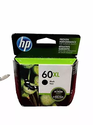 HP 60 XL Black Ink Cartridge NEW • $12