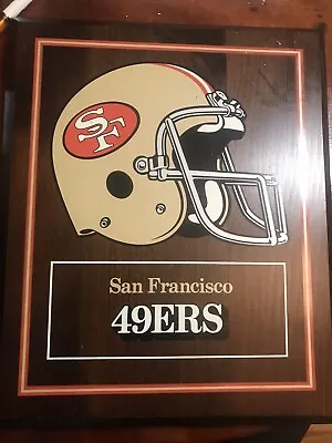 San Francisco 49ers High Quality Popular Design Wood Plaque • $11