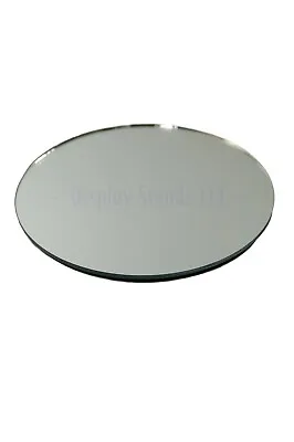 Mirror Acrylic Centrepiece Circle Placemat Coaster For Wedding -3 Sizes (DS12+) • £68.03