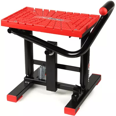 Racetech Mx  Dirt Bike Stands RTECH Full Size Red Motorbike Lift Stand • $169.95