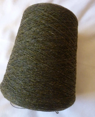 £13 • Buy Cone Of Pure Wool yarn 460 G machine Knitting, Hand Knitting, Crochet, Weaving
