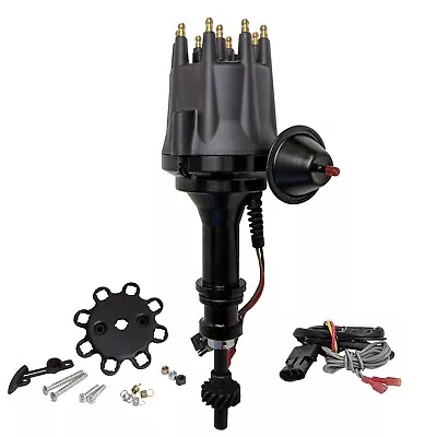 Proflow Distributor Billet Black Ready-to-Run Vac For Ford 302 351 Cleveland V8 • $353.10