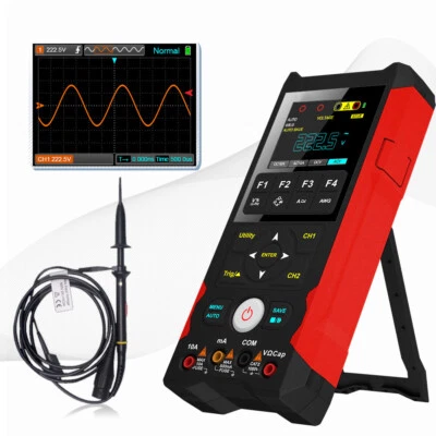 £169.95 • Buy 3 IN 1 Digital Oscilloscope 80MHz 250MSa/s Multimeter Signal Generator Bandwidth