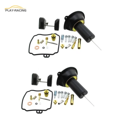 $21.49 • Buy 2x Carburetor Carb Repair Rebuild Kits For Yamaha V Star 650 XVS650 1998-2016
