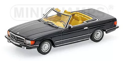 Minichamps 1971 MERCEDES SL350 CABRIOLET (R107) DARK BLUE 1:43*New! • $169