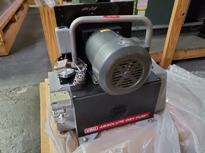 $1000 • Buy Vacuum Research Vrc Dry Pump 2x6 Series W/ Soft Start 230v 3ph M1215b - 777