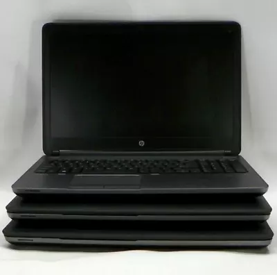 Lot Of 3 HP ProBook 650 G1 15 HD I5-4300M@2.6GHz 4GB RAM No Mic/Cam/HDD/OS Sl933 • $99.95