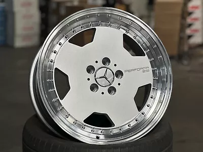 New 4pcs 18x8J Inch OZ W210 W211 W140 W212 Aero Classic Mercedes Silver Wheel • $1670